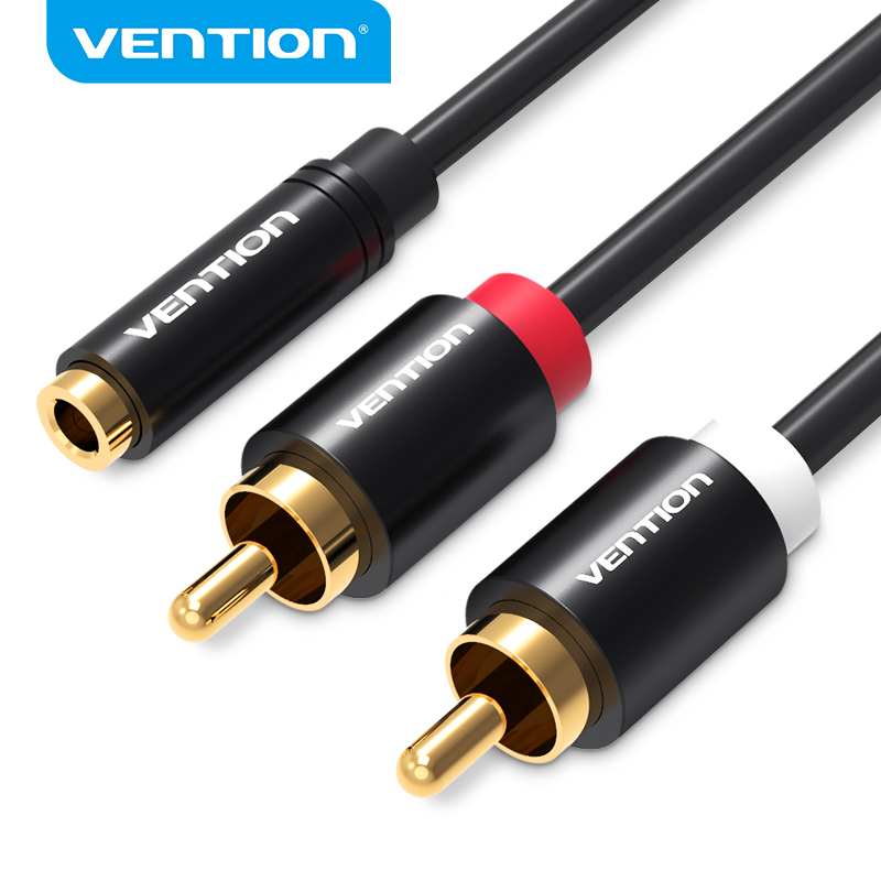 Home Cinema Player - Vention ジャック 3.5mm メス - 2RCA