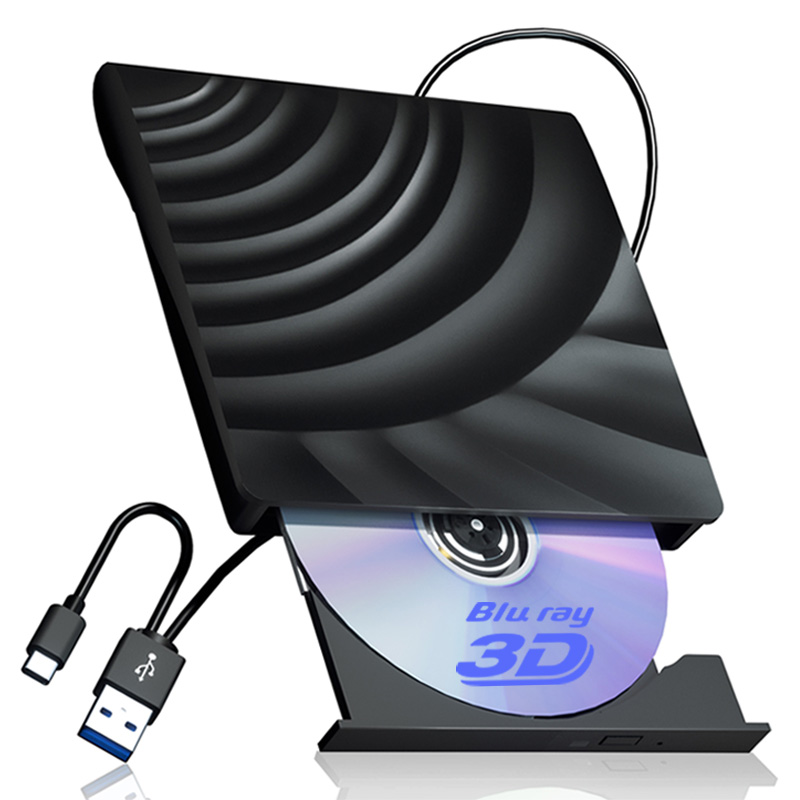 Blu Ray Disc Player - 外部ブルーレイドライブ USB 3.0 ポータブル BD/CD/DVD -/+RW