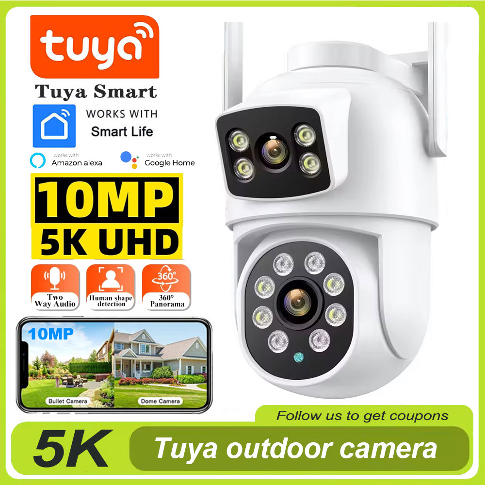 Home Cinema Screen - Tuya 4K 8MP Wifi カメラ PTZ