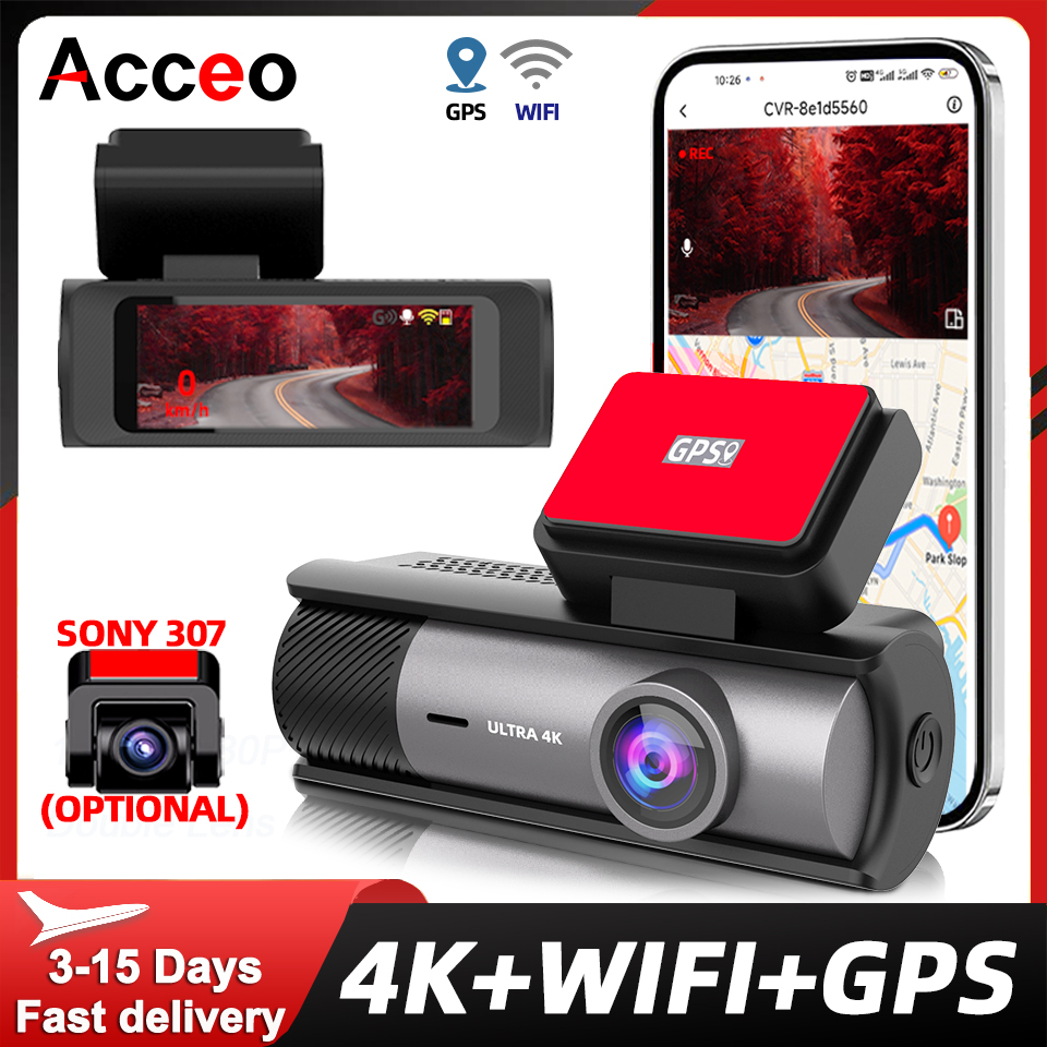 Home Cinema Blu Ray Sony - ACCEO 4K ドライブレコーダー GPS/WiFi内蔵 1080P リアカメラ