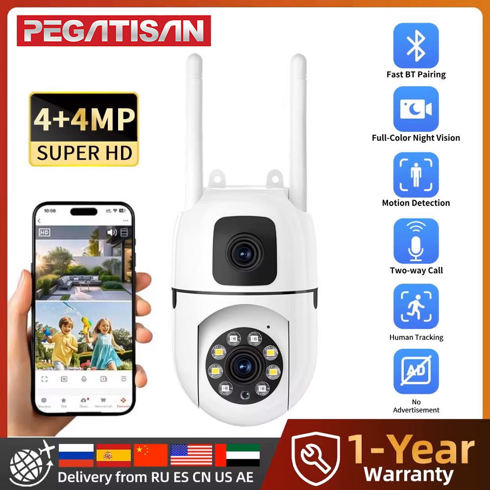 Home Cinema Screen - 8MP HD Wifi 監視 PTZ カメラ屋外