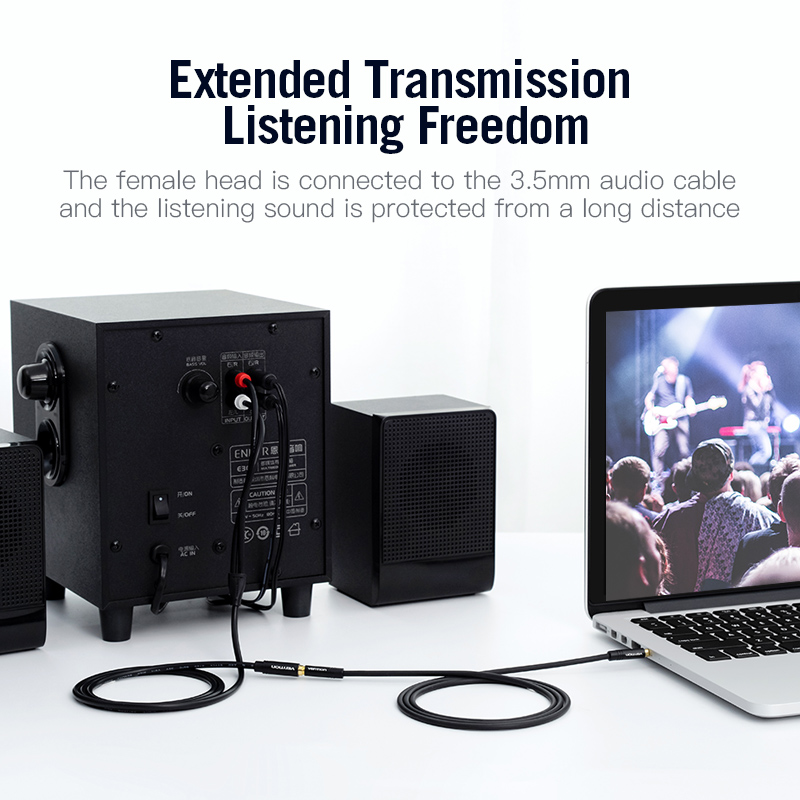 Vention ジャック 3.5mm メス - 2RCA オ - Home Cinema Player のレビューと価格