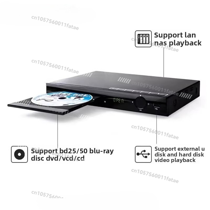 4Kブルーレイプレーヤー DVDプレーヤー 高画質 EVDデ - Blu Ray Disc Player のレビューと価格