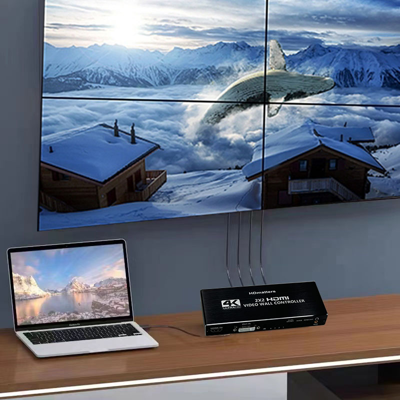 4K HDMI ビデオ ウォール コントローラー 3X3/2 - Home Cinema Screen のレビューと価格
