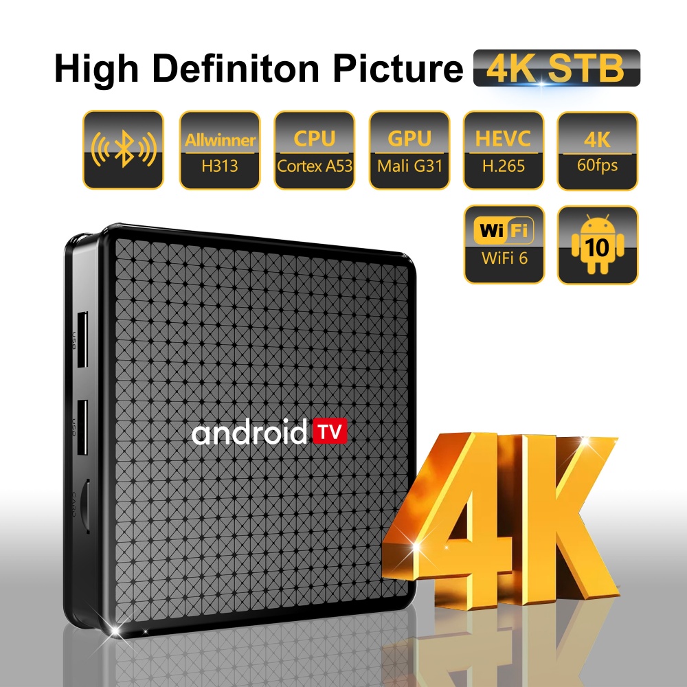 Wudung X5 TVボックス AndroidTV All - Home Cinema Player のレビューと価格