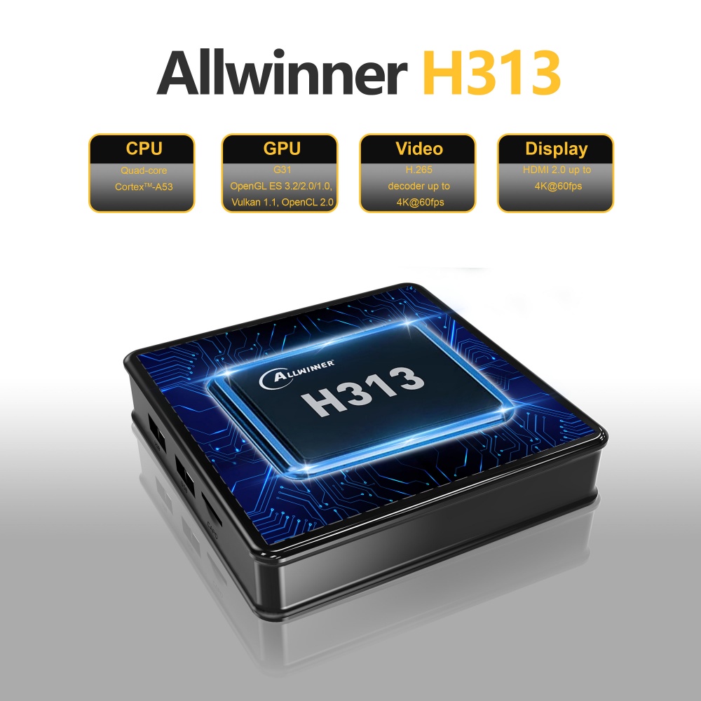 Wudung X5 TVボックス AndroidTV All - Home Cinema Player のレビューと価格