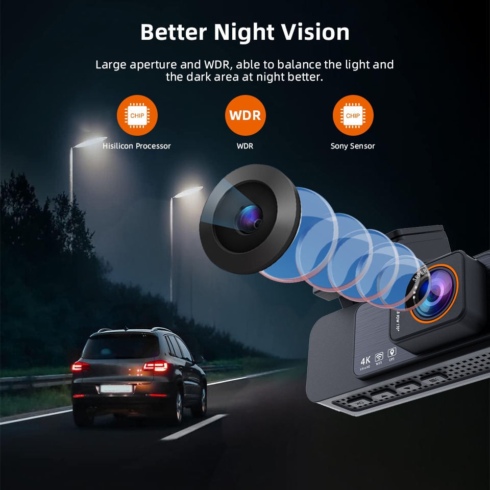 ACCEO 4K車載カメラ ドライブレコーダー ナイトビジョ - Home Cinema Blu Ray Sony のレビューと価格