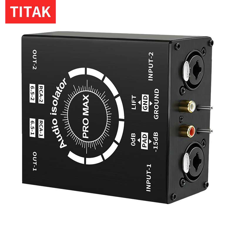 3ピン XLR/RCA/TS/TRS グランドループノイズア - Home Cinema Equipment のレビューと価格