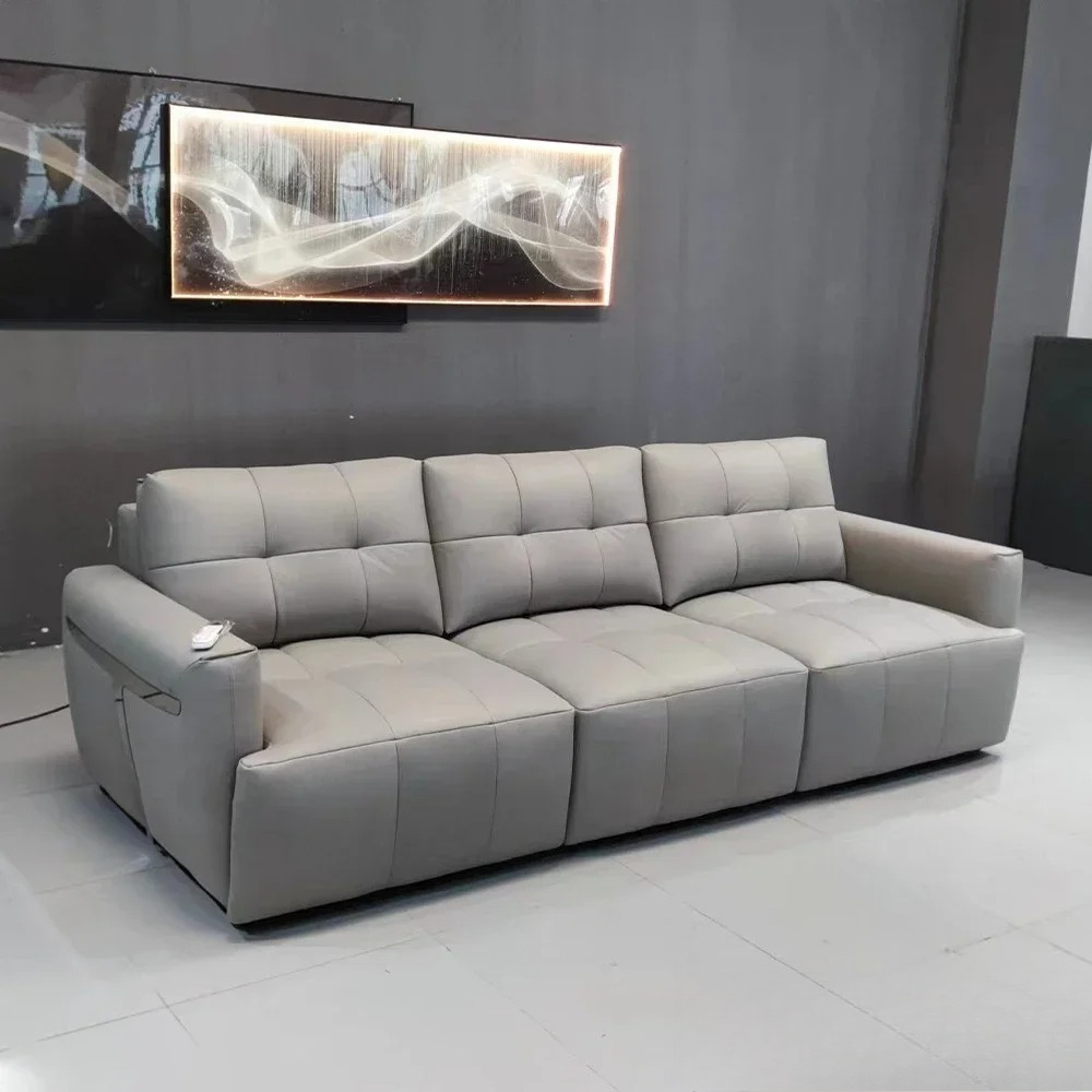 xx-電動コンバーチブルソファベッド イタリア製本革スリーパ - Home Cinema Couch のレビューと価格