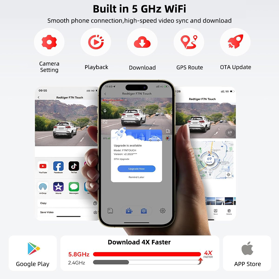 ACCEO 4K ドライブレコーダー GPS/WiFi内蔵  - Home Cinema Blu Ray Sony のレビューと価格