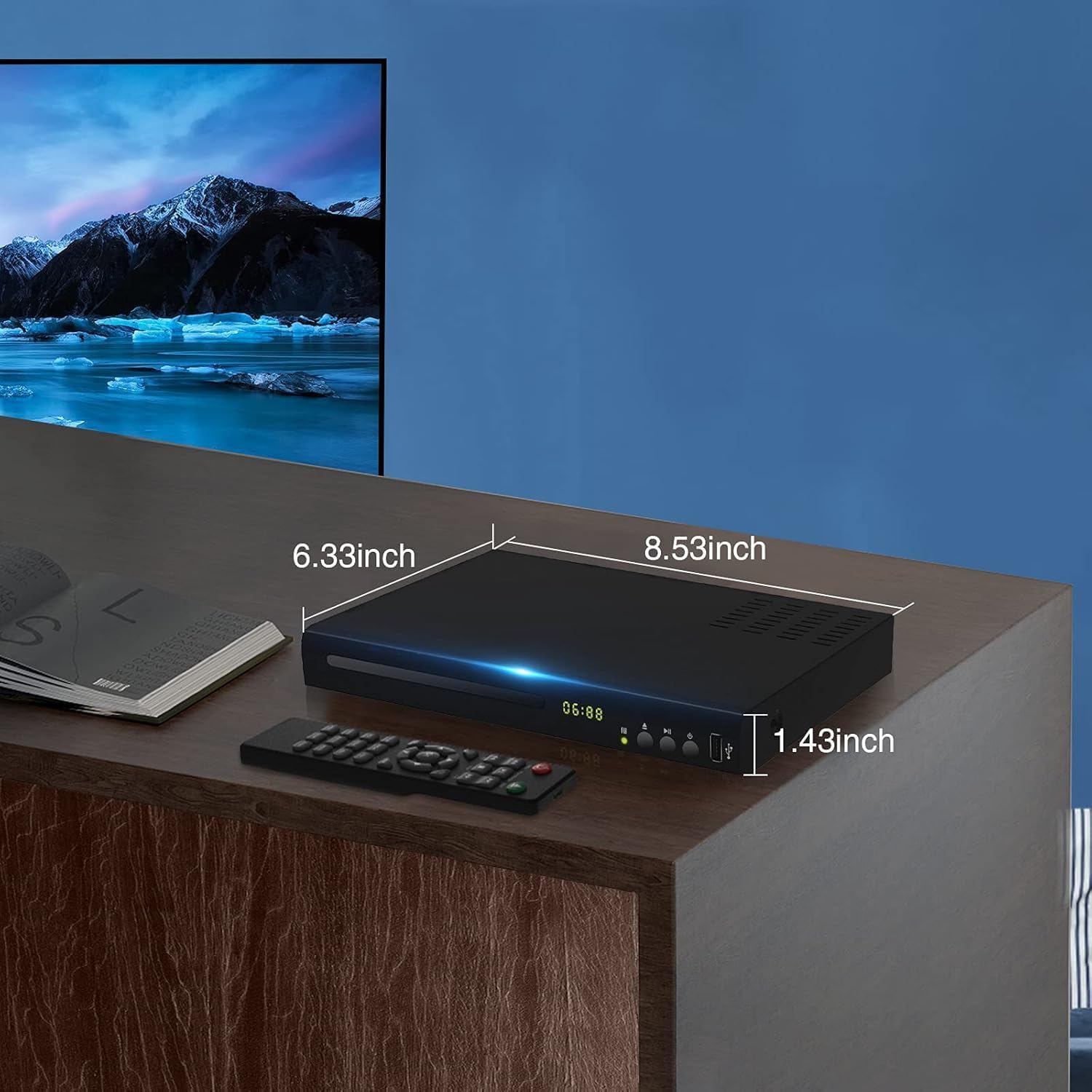ホームシアター用ブルーレイ・DVDプレーヤー、1080pディ - Blu Ray Disc Player のレビューと価格