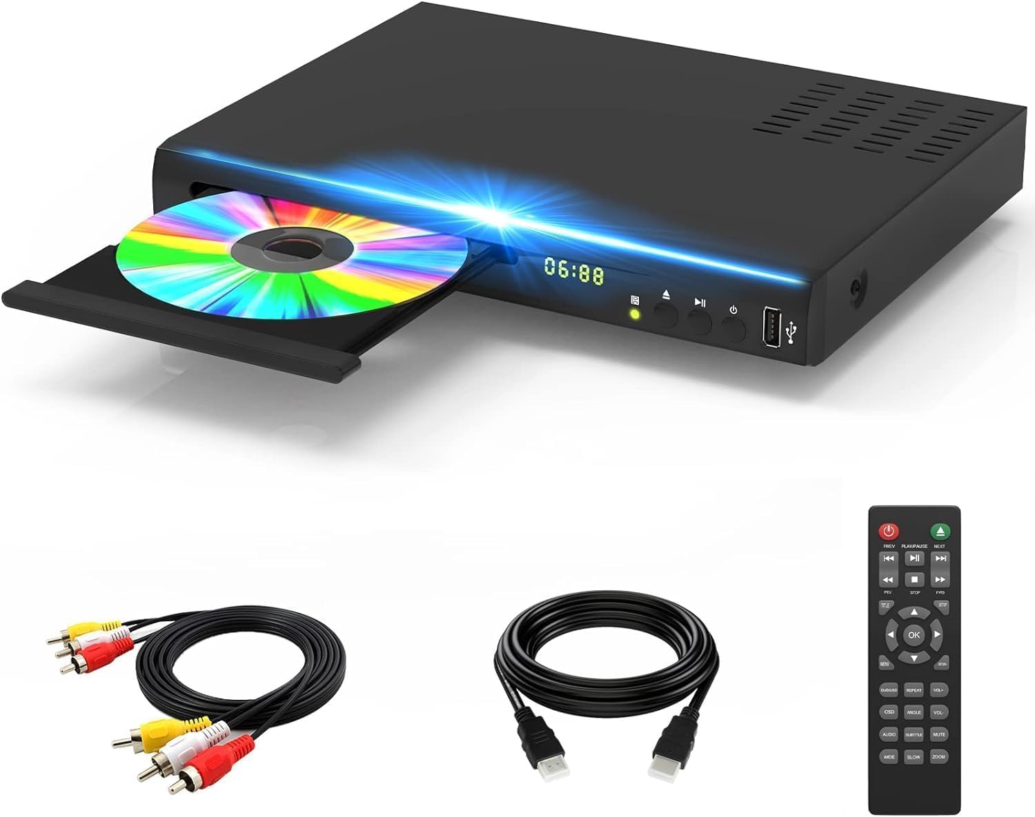ホームシアター用ブルーレイ・DVDプレーヤー、1080pディ - Blu Ray Disc Player のレビューと価格