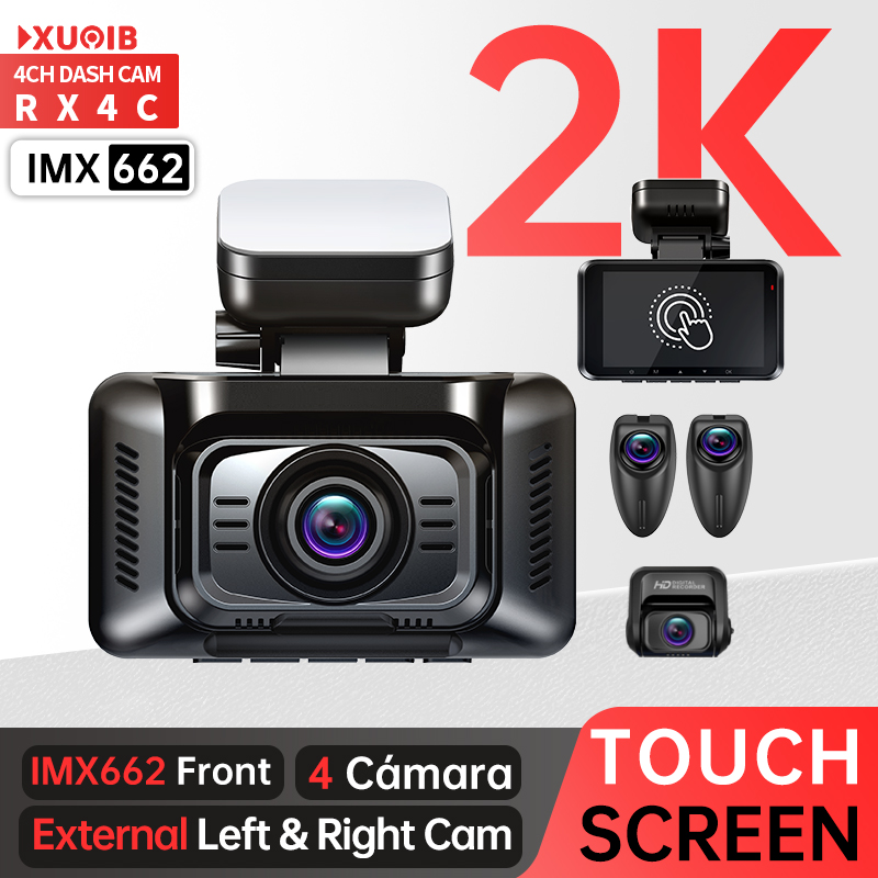 XUOIB RX4C 2K 4CH GPS ダッシュカム 車 - Home Cinema Blu Ray Sony のレビューと価格