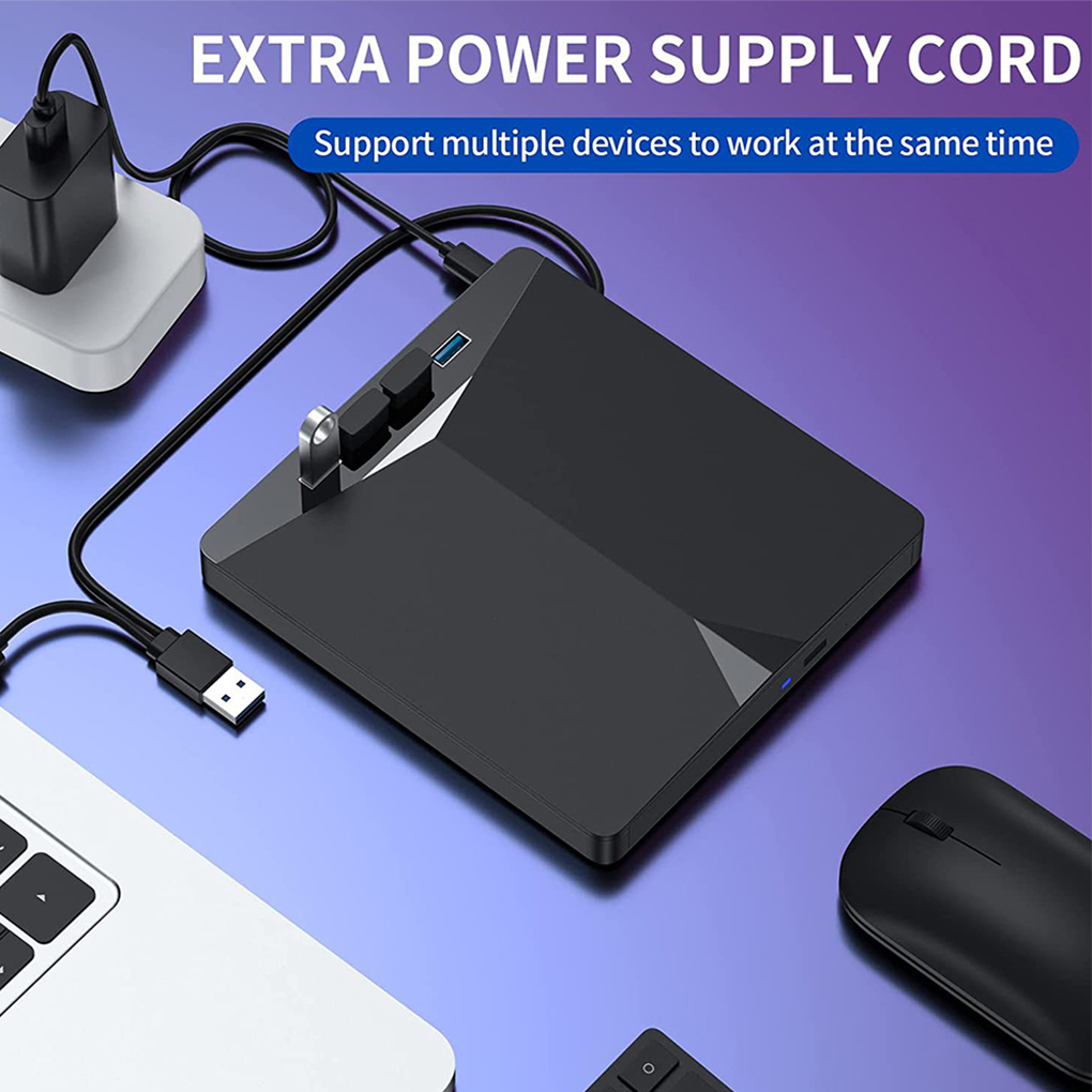 7 in1 USB 3.0 タイプ C 外部 CD DVD  - Blu Ray Disc Player のレビューと価格