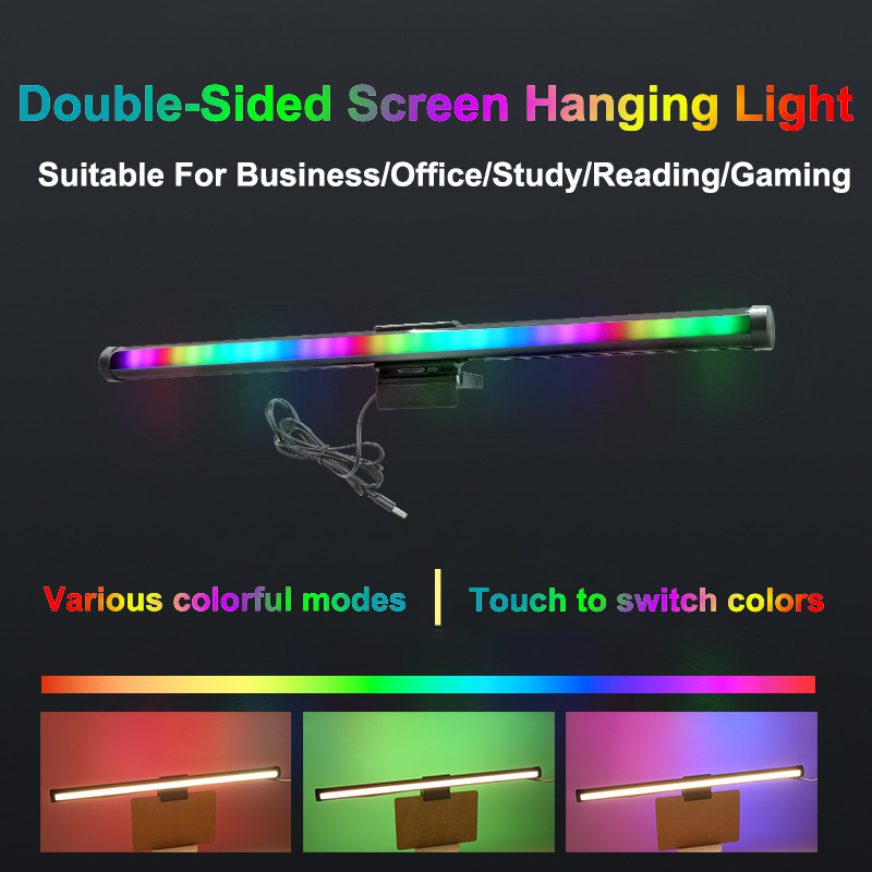 40CM RGB雰囲気テーブルランプ、コンピュータースクリー - Home Cinema Led のレビューと価格