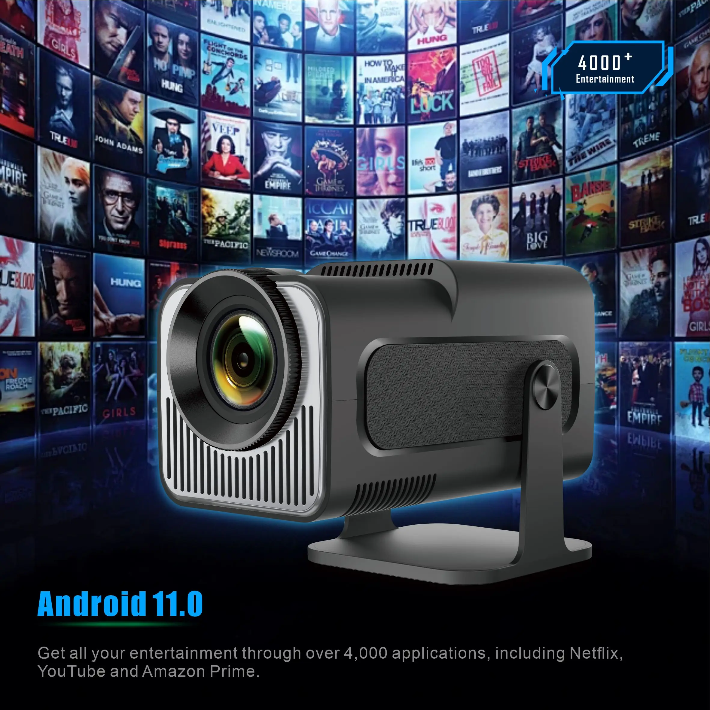 サランゲ HY320 ミニプロジェクター 720P フリース - Home Cinema Projector Xiaomi のレビューと価格