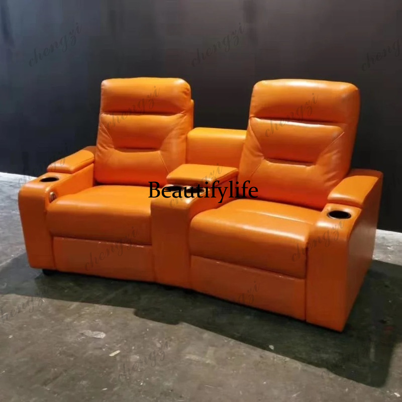 電動リクライニング機能付きレザーソファセット、シアター電動リ - Home Cinema Couch のレビューと価格