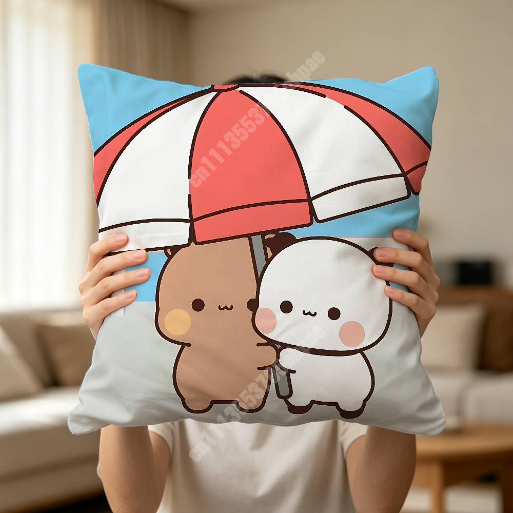 カートゥーンB-Bubu D-Duduプリント枕カバー ソフ - Home Cinema Couch のレビューと価格